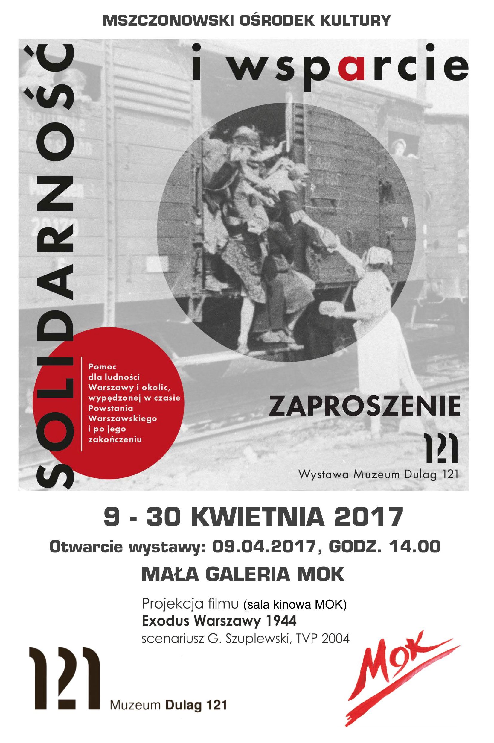 wystawa "Solidarność i wsparcie" w Mszczonowie